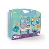 Cocina de juguete SMOBY Stitch Kitchen 7600311909 con accesorios – Set de cocina de juego de rol para niños