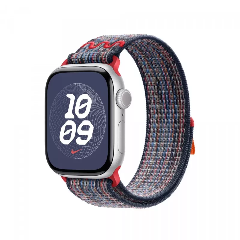 Correa Nike Sport Loop 40 mm azul/rojo