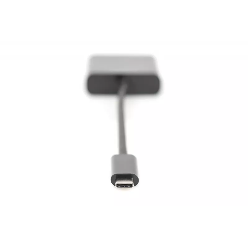 DIGITUS DA-70853 adaptador USB-C a VGA, Full HD 1080p, negro