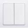 Pulsador Eltako F4T55E blanco brillante — Pulsador simple, modelo 30055705
