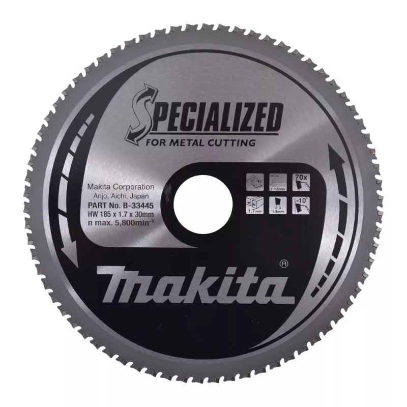 Makita disco de sierra circular especial 18,5 cm 1 unidad