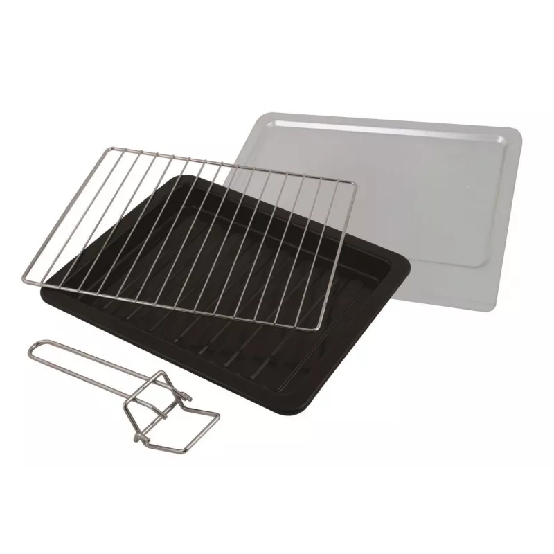 Mini horno ESPERANZA EKO008N – 20 L, 1280–1300 W, hasta 230 °C, temporizador de 60 minutos, mandos giratorios, puerta de cristal, independiente