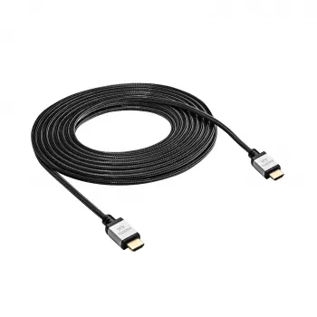 Cable HDMI 2.0 Akyga AK-HD-100P, trenzado, serie PRO, 10 m, negro