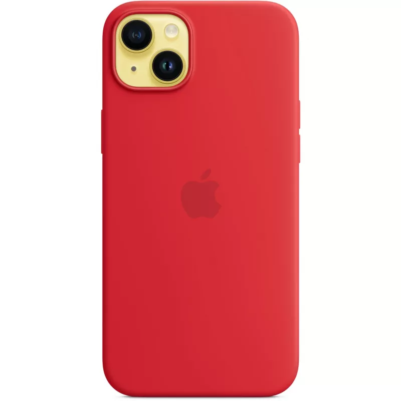 Apple iPhone 14 Plus funda de silicona con MagSafe – (PRODUCT)RED