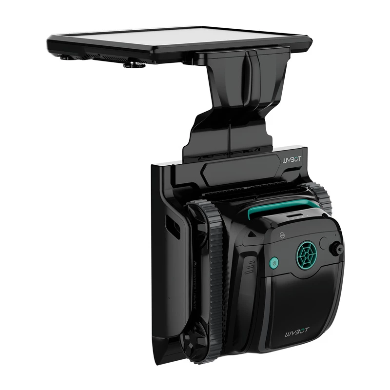 Robot limpiafondos inalámbrico Wybot S2 Solar — limpiador para piscina Wybot S2 Solar, funcionamiento inalámbrico