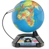 Globo terráqueo interactivo de vídeo VTech 80-605404 — globo terráqueo parlante educativo con contenido de audio e interactivo