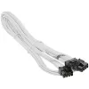 Seasonic Cable adaptador PCIe 12VHPWR - (Blanco, 0,75 metros)(SS2X8P-12VHPWR-600/Blanco)