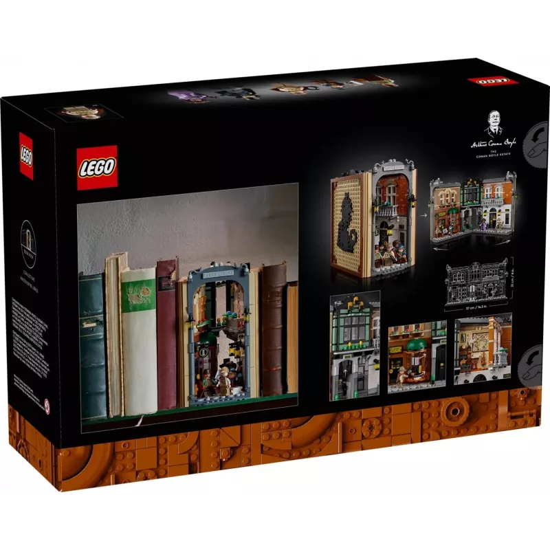 LEGO ICONS 10351 Sherlock Holmes: Rincón de libros