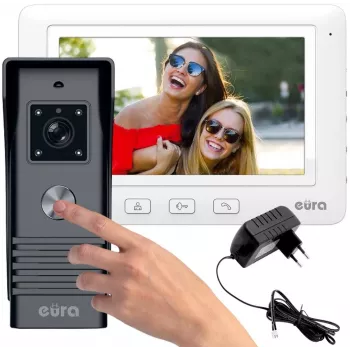 Videoportero Eura VDP-45A3 Alpha — videoportero interior, blanco