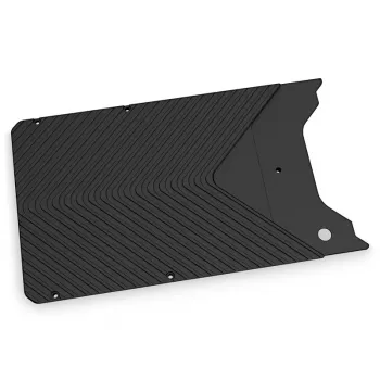 Backplate EK Water Blocks aluminio negro