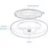 Punto de acceso inalámbrico Teltonika TAP400 Wi‑Fi 6, 2,4/5 GHz, 3000 Mbit/s, PoE, 1x LAN, 3 antenas, blanco