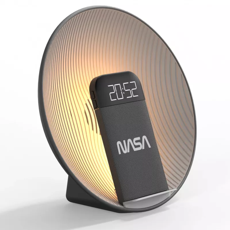 Altavoz Bluetooth/despertador/cargador inalámbrico NASA SPC600
