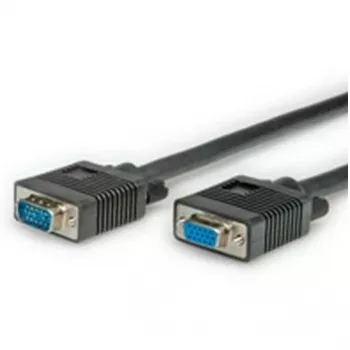 ROLINE Cable VGA HD15 m/h 2m Cable de extensión negro