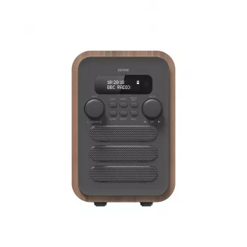 Denver DAB-48Gris radio digital personal gris, madera