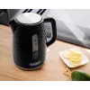 Hervidor de agua NELO, capacidad de 1,7 l, 2000 W, negro