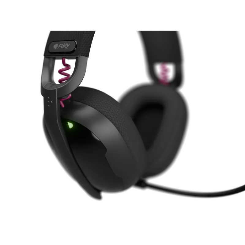 Genesis Auriculares gaming | Fury Fukiya F6 | Bluetooth | Over-ear | Micrófono | Inalámbricos | Negro