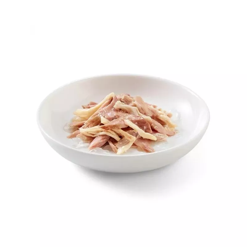 SCHESIR en gelatina atún con pollo - Comida húmeda para gatos - 85 g