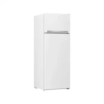 Frigorífico BEKO RDSA240K40WN, clase de eficiencia energética E, altura 146,5 cm, blanco