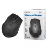 Ratón inalámbrico Logilink BT5.0, ergonómico, negro