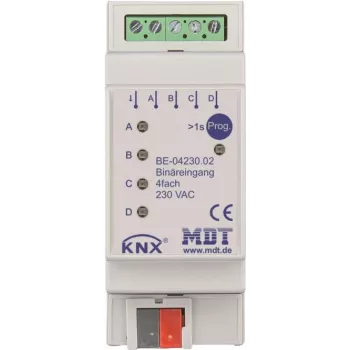 MDT BE-04230.02 Entrada binaria 4 canales, 2TE, REG (BE-04230.02)