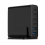 GEMBIRD Cargador para dispositivos móviles TA-UC-2A4C-PD75-01-BK — 75 W, 4× USB-C + 2× USB-A, PD y QC3.0, 6 dispositivos a la vez, cable de 1,5 m, negro