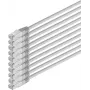 Cable de red ShiverPeaks 75712-H-SET10 CAT6 S/FTP PIMF, pack de 10