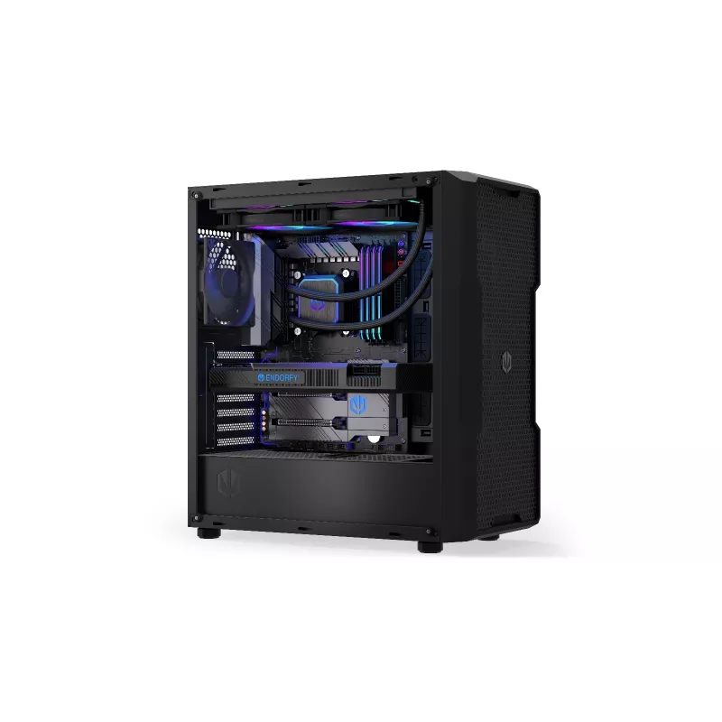 ENDORFY Navis F280 ARGB Caja de PC Refrigeración líquida All-in-One 14 cm Negro 1 ud.