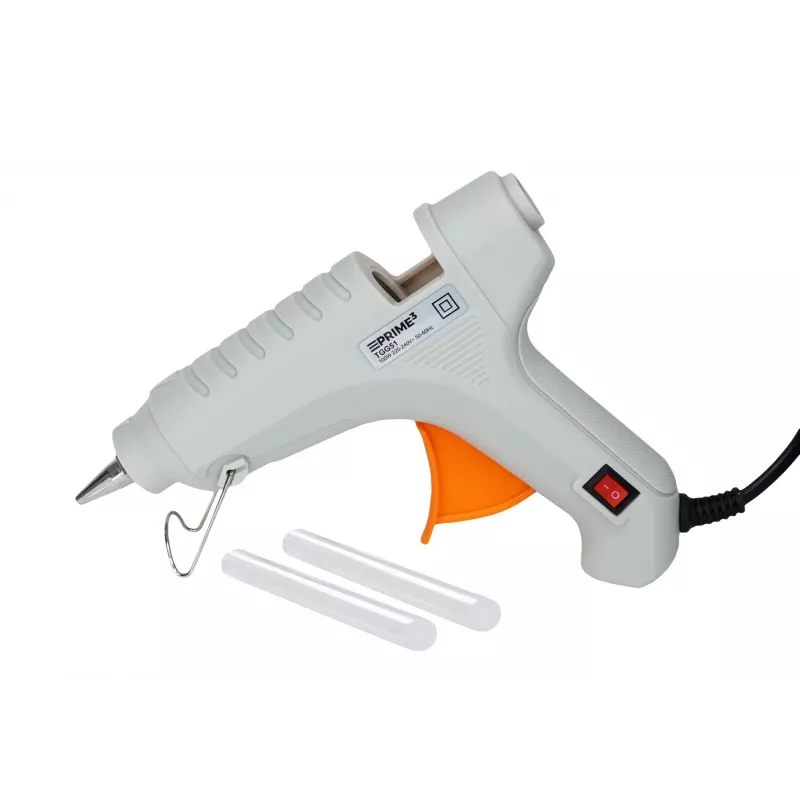 Pistola de silicona caliente PRIME3 TGG51 60W temperatura regulable para reparaciones generales y manualidades