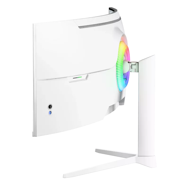 Monitor curvo Arozzi Nova 49 pulgadas (124,5 cm) Dual QHD 5120×1440 LED VA, 32:9, 4 ms, hub USB, altavoces, blanco
