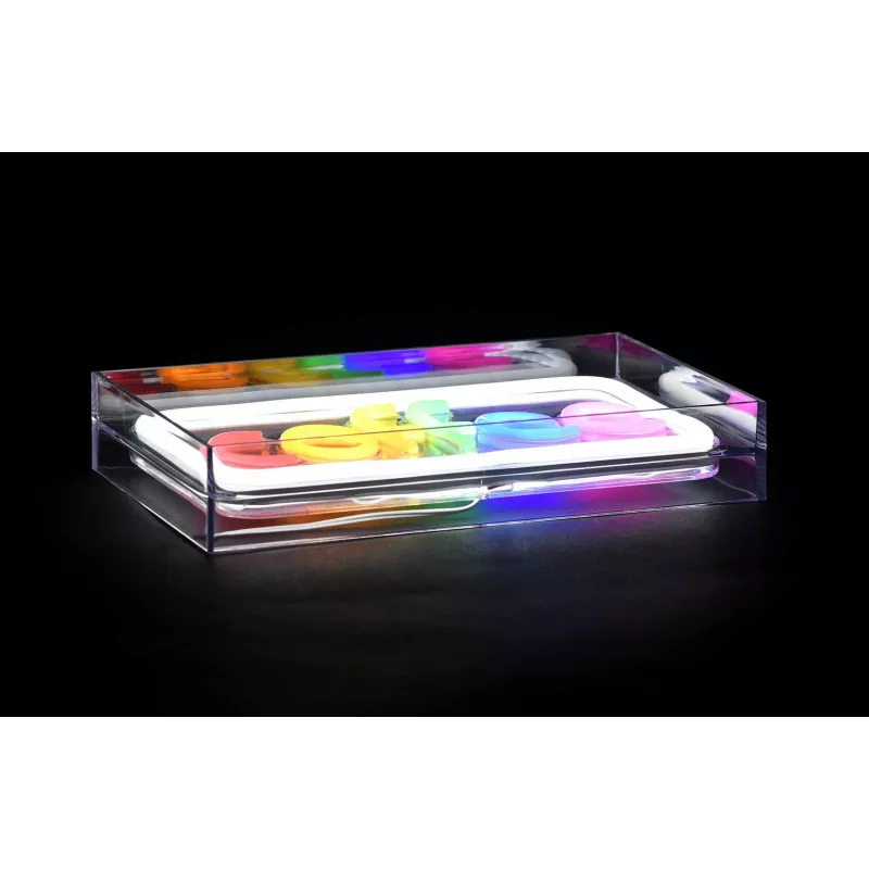Letrero luminoso LED de neón ActiveJet AJE-NEON COFFEE, multicolor, USB 5V, montaje en superficie, marco de plástico AS