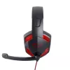 Auriculares gaming ESPERANZA BLACKBIRD, micrófono, USB/jack 3,5 mm, negro/rojo