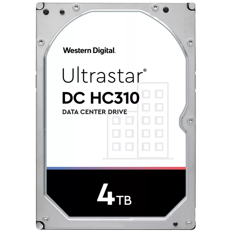 Western Digital Ultrastar DC HC310 4 TB 3,5 SATA III 7200 RPM 256 MB disco duro, HUS726T4TALE6L4