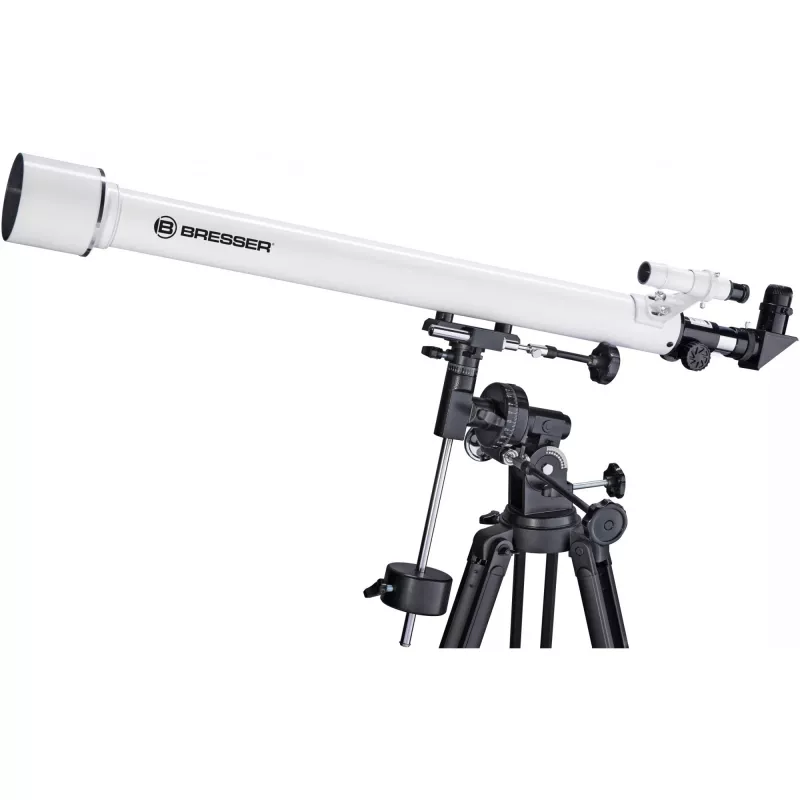 Telescopio refractor Bresser Optics CLASSIC 60/900 EQ 338x negro - blanco (4660910)