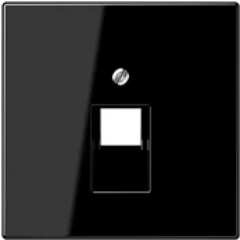 JUNG LS 969-1 UA SW - Negro - Termoplástico - convencional - JUNG - RJ-45