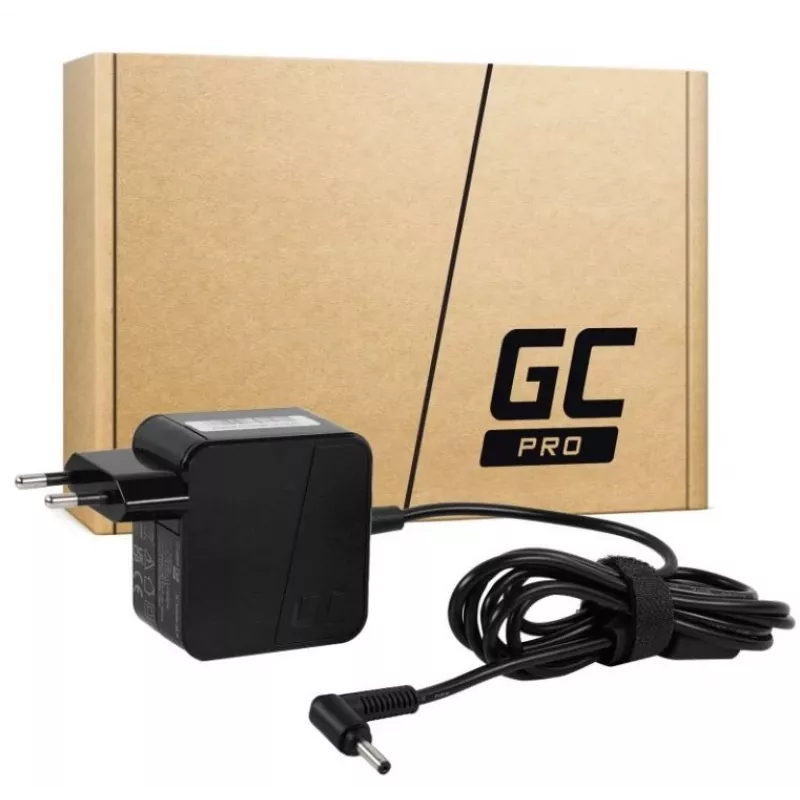 Fuente de alimentación/adaptador de interior Green Cell AD40PV2 45 W negro