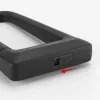 Rockbros RKS626-BKU-lock candado de bicicleta, negro
