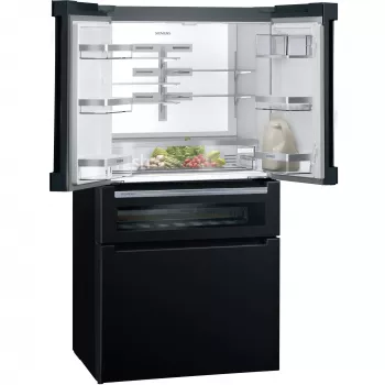 Frigorífico side-by-side Siemens KF96RSBEA independiente 572 L Negro