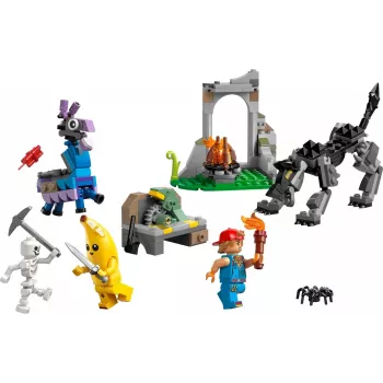 LEGO FORTNITE 77075 Campamento de Peely y Sparkplug