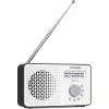 TechniSat VIOLA 200 radiodespertador digital DAB+, blanco/negro