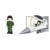 Set de construcción Cobi F-16C Fighting Falcon – 463 piezas, maqueta a escala