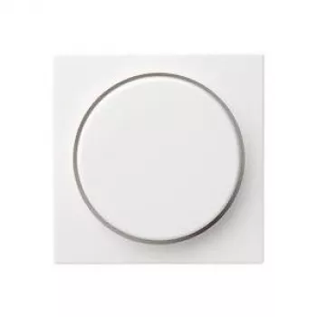 GIRA - System 55 - tapa con botón para regulador giratorio *blanco puro satinado* (0650 27)