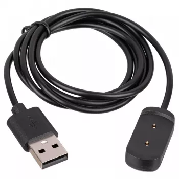 Cable de carga magnético Akyga AK-SW-02 para smartwatches Amazfit GTS / GTR / T-Rex, USB, 1 m