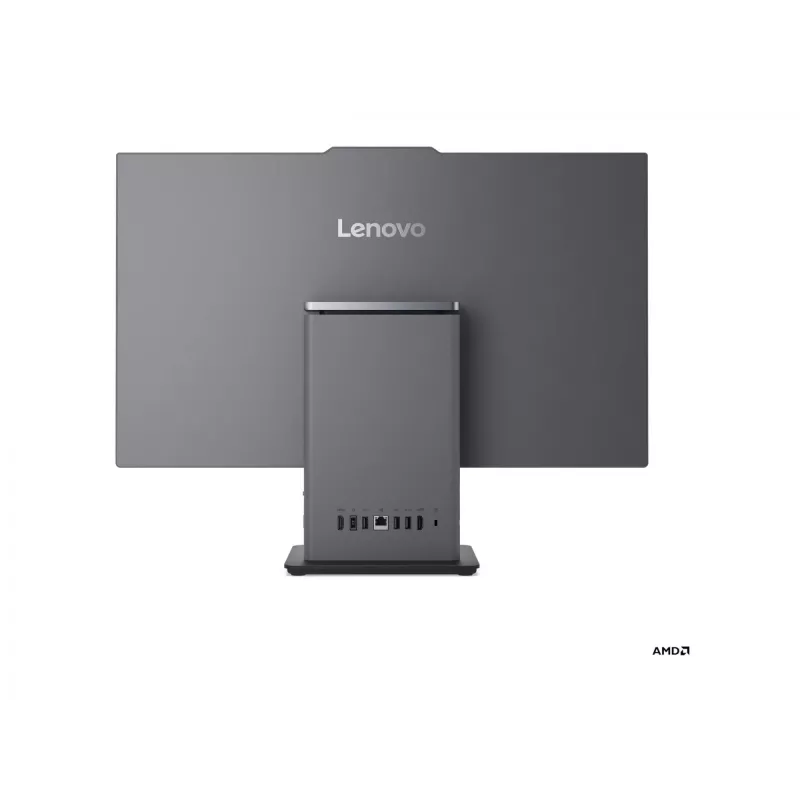 Todo en uno Lenovo ThinkCentre neo 55a 24 Gen 6 Touch 23,8 inch FHD, AMD Ryzen 5 220, 16 GB RAM, 512 GB SSD, AMD Radeon 740M, Windows 11 Pro, distribución de teclado inglesa, Luna Grey, 3 años de garantía