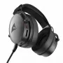Auriculares de sobremesa Sharkoon Skiller SGH40W negros – auriculares gaming inalámbricos, diseño on-ear
