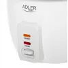 Adler AD 6418 olla arrocera negra, acero inoxidable 1000 W