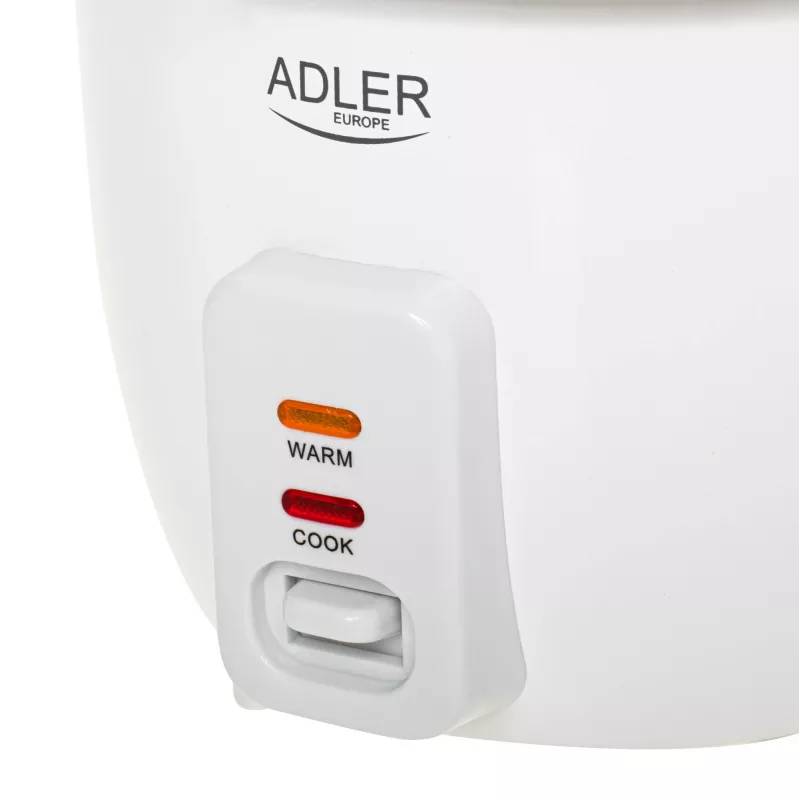 Adler AD 6418 olla arrocera negra, acero inoxidable 1000 W