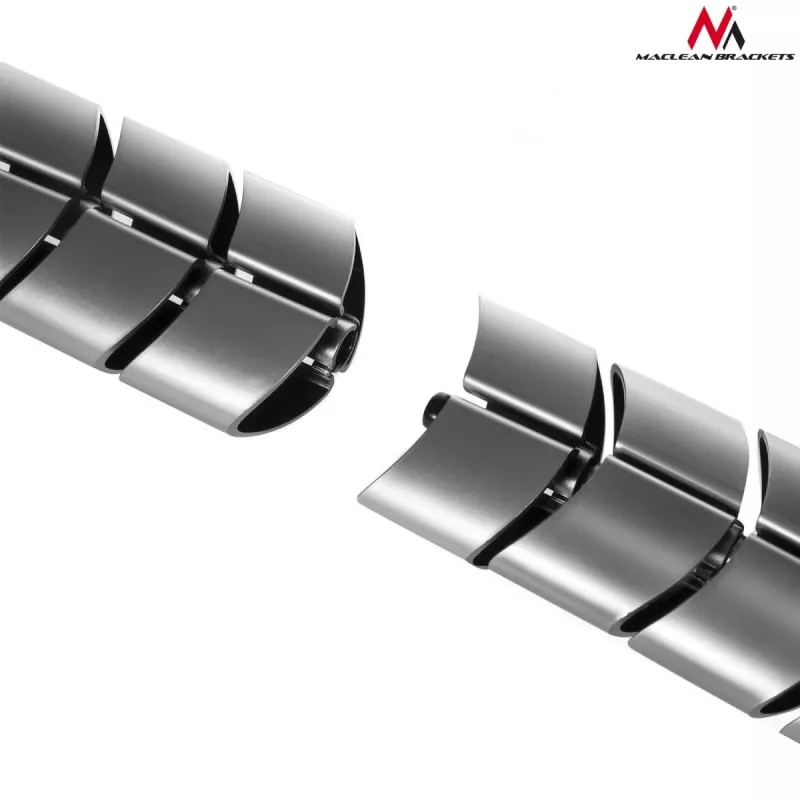 Organizador de rejilla para cables de escritorio MC-768 S plateado