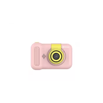 Cámara digital infantil Denver KCA-1351RO 12MP Rosa Amarillo