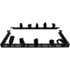 Accesorio de rack Lanview RAO220BL negro 0,5HE 19 pulgadas