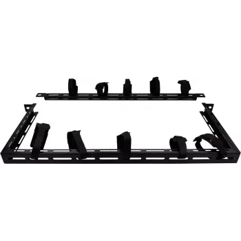 Accesorio de rack Lanview RAO220BL negro 0,5HE 19 pulgadas